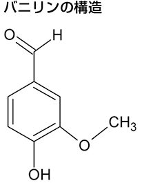 バニリンの構造