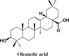 オレアノール酸(oleanolic acid)