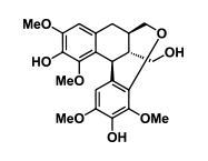 エポキシリオニレシノールの化学構造式